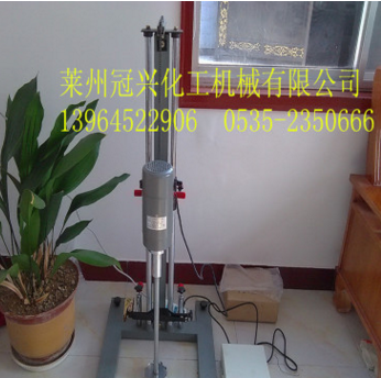 現(xiàn)貨1.1KW實(shí)驗(yàn)室小型高速分散機(jī) 油漆涂料高速攪拌小型分散機(jī)