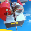電動(dòng)圓鋼除銹拋光機(jī) 小型圓管自動(dòng)拋光機(jī) 銅管鏡面拋光機(jī)