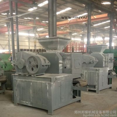 焦炭煤粉壓球機  鋁粉壓球機  邦耀400型礦渣型煤壓球機
