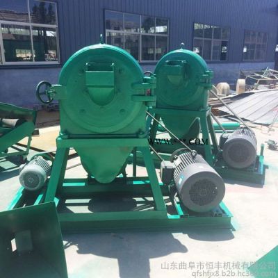 山東廠家供應五谷雜糧用鑄鐵粉碎機 大型鑄鐵齒盤粉碎機價格