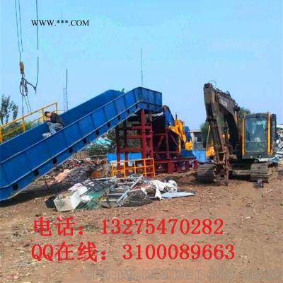 彩鋼瓦鐵銷粉碎機(jī)生產(chǎn)線 大型廢鋼破碎機(jī)興亞