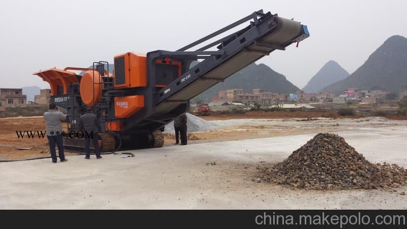 廣西MESDA履帶式移動(dòng)顎式破碎機(jī)