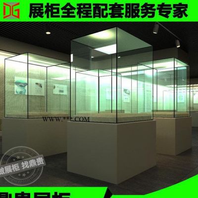 文物柜 木質(zhì)烤漆結(jié)合大面積防彈玻璃詮釋**文物柜