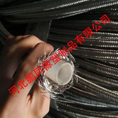 鵬鳳F4 鐵氟龍管供應(yīng)打膠機(jī)四氟管總成鋼編管中空玻璃走膠管進(jìn)口打膠機(jī)配件