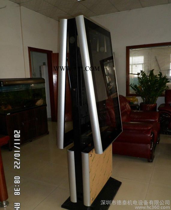 雙屏立式型材鋼化玻璃廣告機(jī)外殼