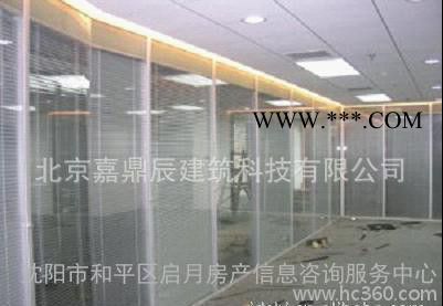 特價辦公隔斷 玻璃隔 高隔斷墻 中空玻璃百葉