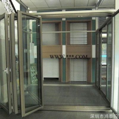 深圳鋁合金折疊門 客廳陽臺推拉隔斷門 鋼化中空玻璃折疊門