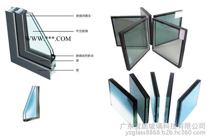 宜居深加工中空玻璃6C+12A+6C
