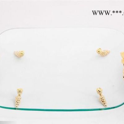 本產(chǎn)創(chuàng)意鋼化玻璃橢圓盤(pán)，酒店用鋼化玻璃餐具，歡迎來(lái)樣訂制