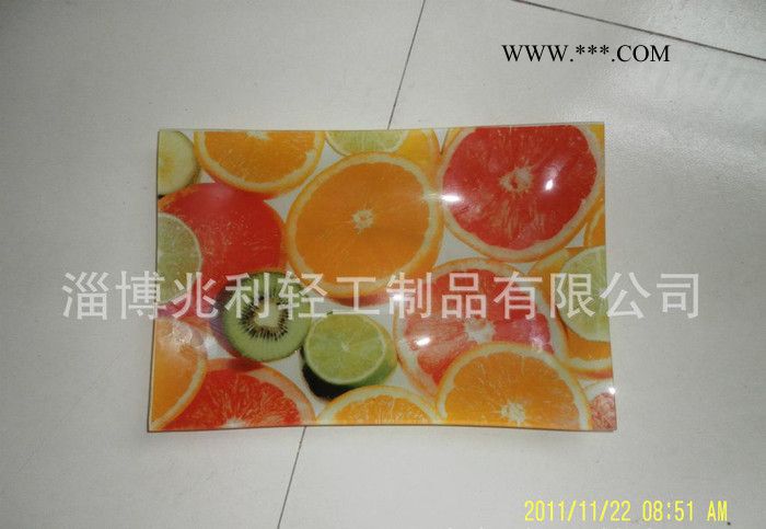 本廠鋼化玻璃餐具，酒店用鋼化玻璃盤，安全實用，抗摔耐熱
