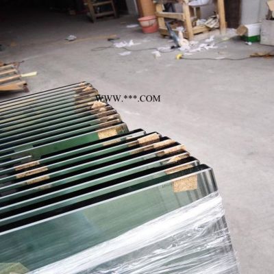 鋼化玻璃上門定做  15MM鋼化玻璃 辦公室玻璃護(hù)欄隔斷