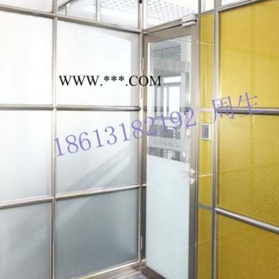 供應堅美80鋼化玻璃隔斷