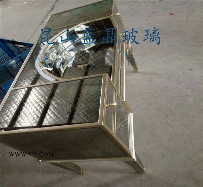 鋼化玻璃磨邊深加工定制3-19MM金屬鋼化玻璃，超白玻璃玻璃深加工