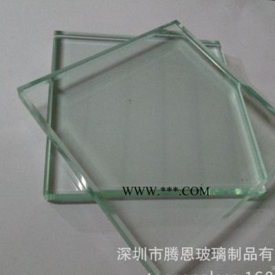 深圳騰恩水切磨邊加工圓形倒邊蒙砂異性開槽拋光鋼化玻璃定制