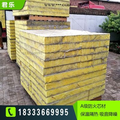 廠家供應【君樂】增強玻璃纖維復合板 高密玻璃纖維 雙面砂漿復合 建筑外墻保溫防火玻璃棉復合板