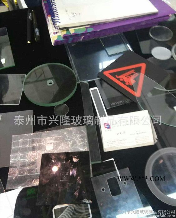 深加工 超薄鋼化玻璃 異形玻璃 定制圓形玻璃