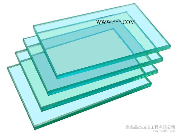 供應(yīng)各種規(guī)格青島鋼化玻璃、平彎玻璃、中空玻璃