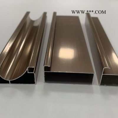 晶鋼門櫥柜透氣條 防火玻璃櫥柜門板外框鋁材 晶鋼門鋁材