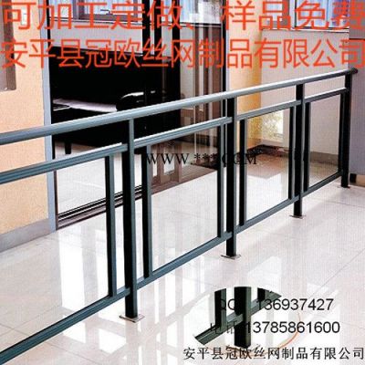 廠家定制批發(fā)鋅鋼陽臺欄桿，鋅鋼玻璃陽臺護(hù)欄，玻璃樓梯扶手，玻璃樓道扶手，鋼化玻璃圍欄 陽臺隔離安全欄