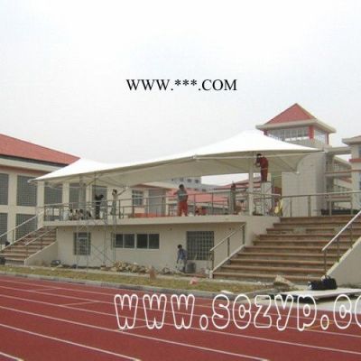 上海廠家專業(yè)制作 體育場看臺 膜結(jié)構(gòu)  車棚  活動推拉棚  鋼化玻璃棚 雨棚