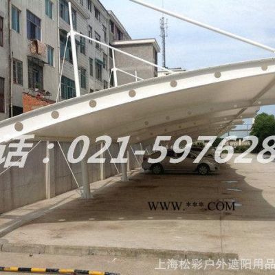 上海廠家專業(yè)制作 膜結(jié)構(gòu)車棚  活動推拉蓬 倉庫臨時(shí)堆貨棚  鋼化玻璃棚5