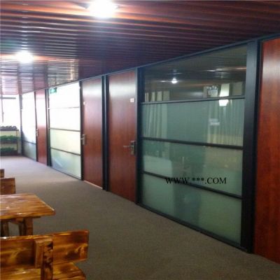 上海單鋼化玻璃高隔斷辦公室鋁合金玻璃隔斷辦公屏風(fēng)隔斷