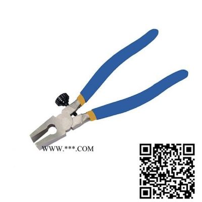 樂銘鑫MDQ11 DIY工具鋼絲鉗剝線鉗平口五金玻璃 工具斷線鉗建筑鋼化玻璃瓷磚五金加工多功能工具玻璃鉗子
