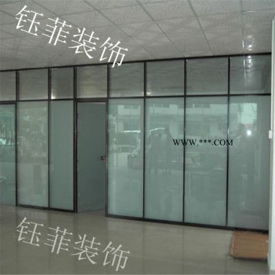 玻璃隔斷、鋼化玻璃隔墻、鋁合金高隔間、辦公室活動(dòng)屏風(fēng)、藝術(shù)玻璃背景