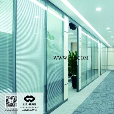 格尚惠 榆林百葉雙玻活動(dòng)隔音墻 鋁合金鋼化玻璃隔斷