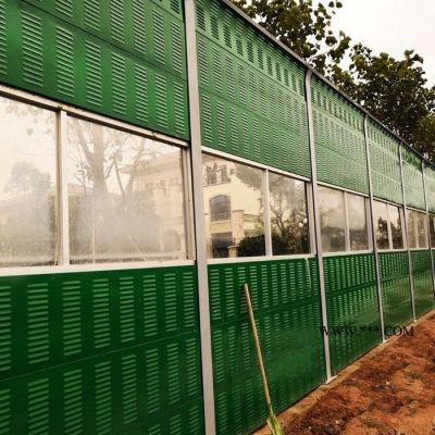 湖南建筑工地隔音圍擋 鋼化玻璃透明隔音屏 室外隔音材料廠(chǎng)家 小區(qū)外道隔音墻