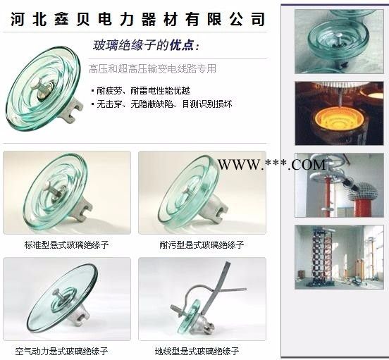 【鑫貝】LXY-160鋼化玻璃絕緣子 lxy1-70玻璃絕緣子