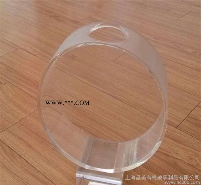 貨品陳列架訂做 高透明有機(jī)玻璃熱彎展示架圓形糖果盒 **加工