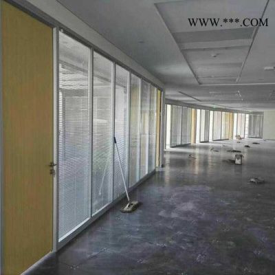 鋼化玻璃隔斷墻 **隔斷墻定制 高品質(zhì)玻璃高隔屏風(fēng)墻