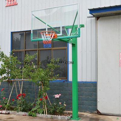 廣歐籃板鋼化玻璃籃球板鋁合金邊戶外標(biāo)準(zhǔn)籃球架成人國標(biāo)籃板180*105