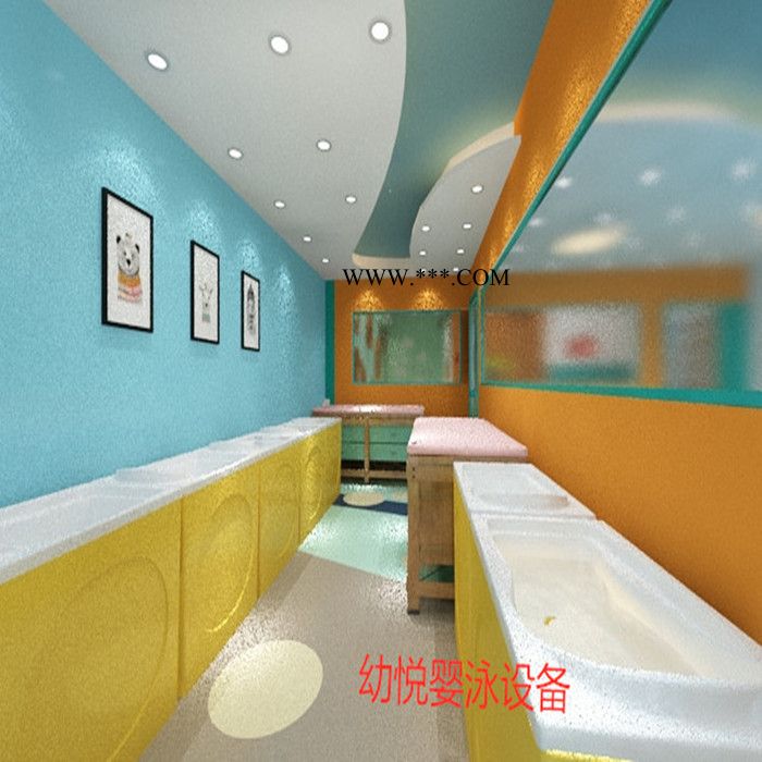 幼悅  寶寶鋼化玻璃泳池設(shè)備嬰兒游泳池