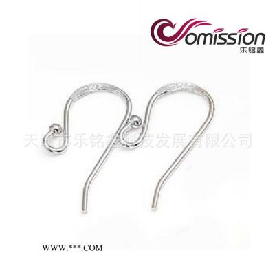 樂銘鑫1707016-1 DIY工具小飾品S925銀耳環(huán)飾品配件鋼化玻璃帶鋸機(jī)耳鉤佩戴鋼化玻璃定做首飾玻璃