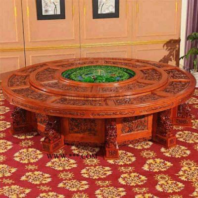 工廠生產(chǎn)-自動餐桌-玻璃電動圓桌/鋼化玻璃