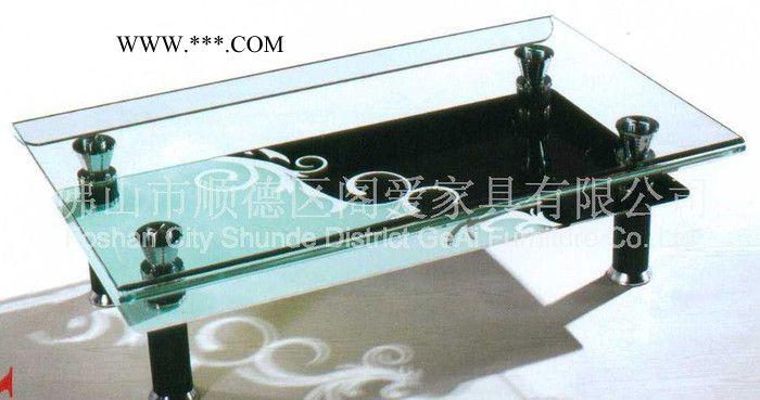 小額 熱彎茶幾 五金腳配件 四邊彎玻璃茶幾TA2164