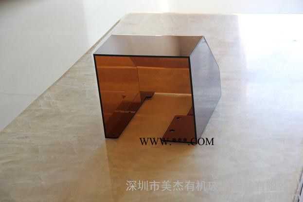 供應(yīng)美杰深圳有機(jī)玻璃熱彎護(hù)罩、茶色熱彎盒子、機(jī)罩