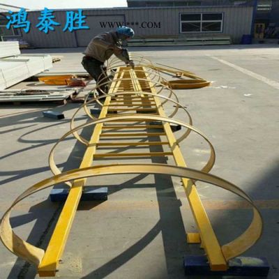 可定做 玻璃鋼拉擠型材 玻璃鋼拉擠梯子 玻璃鋼絕緣直梯 玻璃鋼爬梯