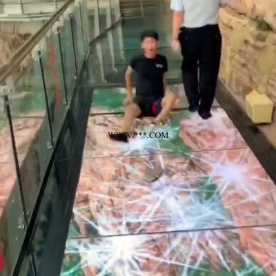 皓邦光電 玻璃棧道屏 led顯示屏 鋼化防爆玻璃 戶外景區(qū)玻璃棧道 廠家批發(fā)