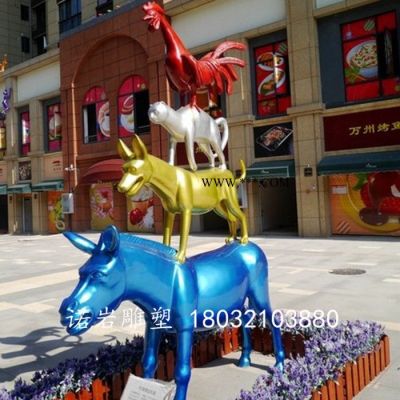 玻璃鋼動物雕塑 景觀動物雕塑 玻璃鋼雕塑