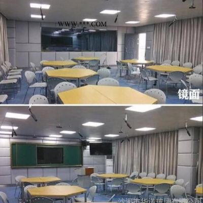 沙河玻璃 廠家長期供應(yīng)教學(xué)觀摩室單向玻璃 單向透視玻璃 規(guī)格多樣 量大從優(yōu) 單項透視玻璃一平方價格