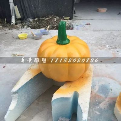 玻璃鋼大辣椒雕塑，玻璃鋼蔬菜雕塑