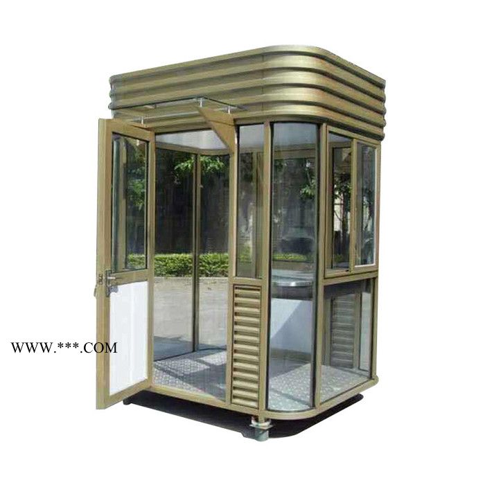 玻璃崗?fù)?鋼結(jié)構(gòu)玻璃崗?fù)?加厚玻璃 玻璃形象站