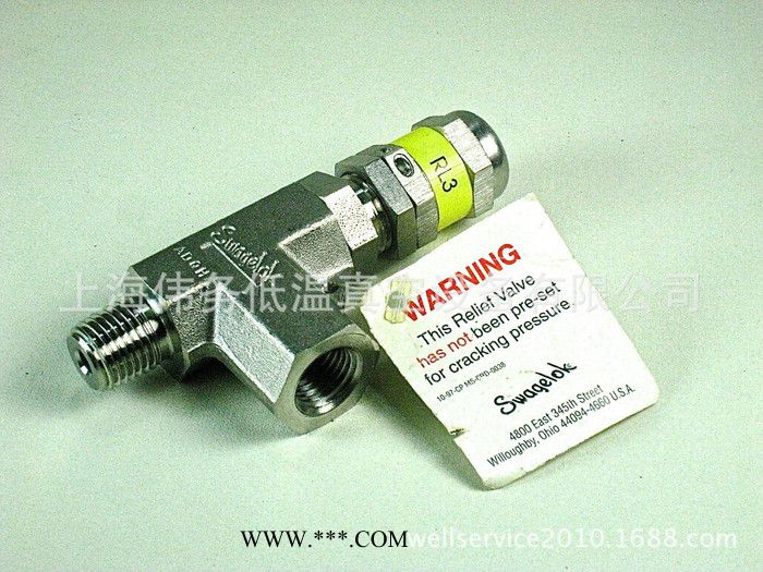 Swagelok SS-RL3M4-F4 Low Pressure Proportional Relief Valve
