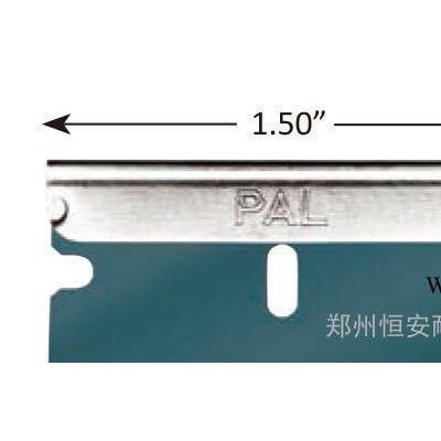 進(jìn)口American line藍(lán)色三刃單面刀片清潔夾膠玻璃去除防銹鋁夾背