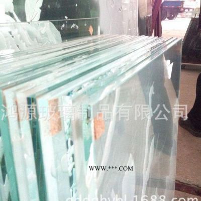 玻璃加工商 5MM鋼化玻璃強(qiáng)化超白玻 玻璃 門(mén)窗玻璃