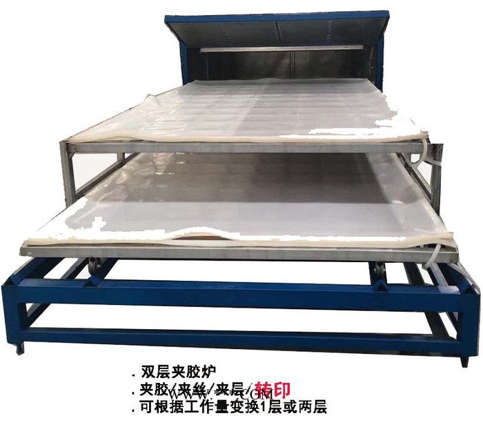 商丘永興干法夾膠爐  EVA夾膠設(shè)備   夾膠爐廠家夾膠機(jī)夾層玻璃生產(chǎn)設(shè)備