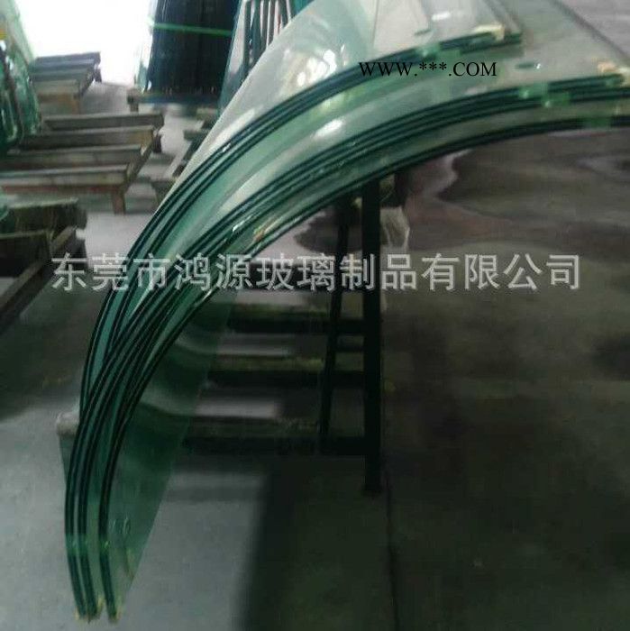 生產(chǎn)加工8+1.14+8 彎鋼夾膠玻璃 弧形玻璃 有合格證 安全性能高